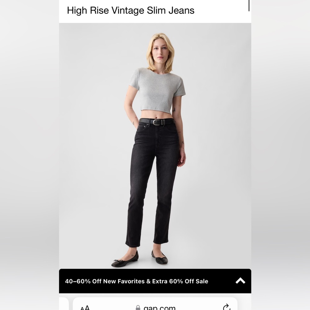 Gap Sky High Vintage Slim (33L/16)